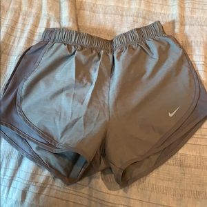 Grey Nike Dri-fit shorts
